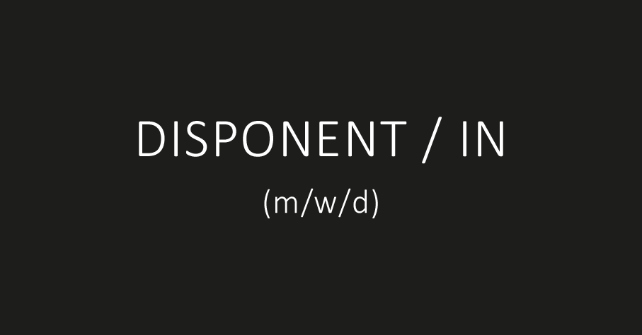 DISPONENT/IN